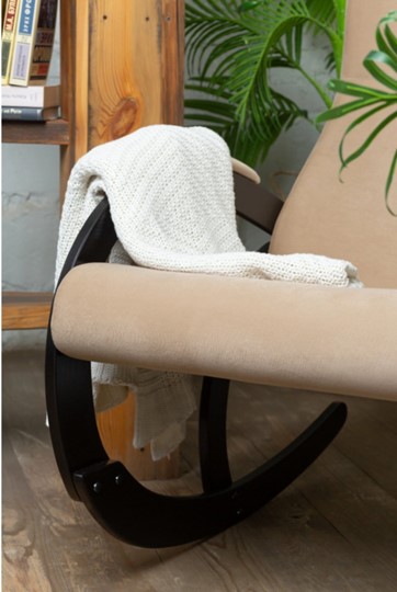 Кресло-качалка в гостиную Корсика, ткань Amigo Beige 34-Т-AB в Петрозаводске - изображение 5