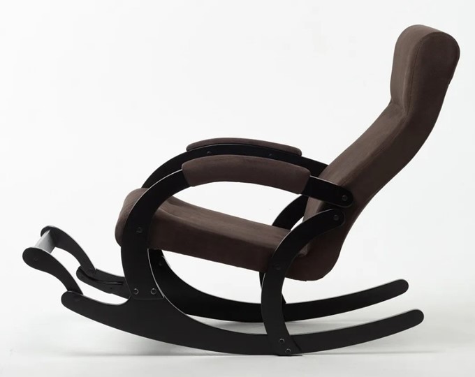 Кресло-качалка Марсель, ткань Amigo Coffee 33-Т-AC в Петрозаводске - изображение 1