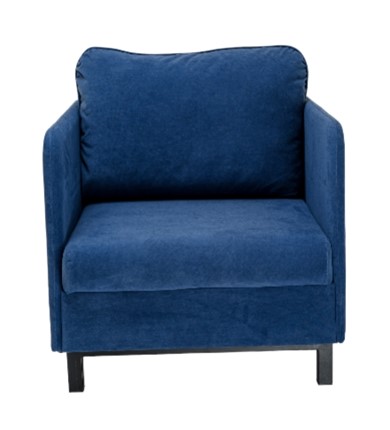 Кресло со спальным местом Бэст синий в Петрозаводске - изображение