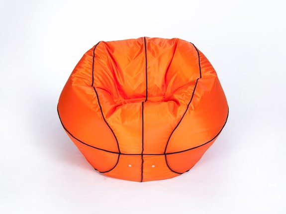 Кресло-мешок Баскетбольный мяч большой, оранжевый в Петрозаводске - изображение