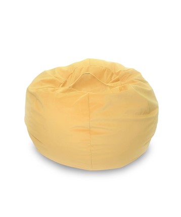 Кресло-мешок Орбита, велюр, лимон в Петрозаводске - изображение
