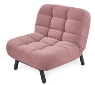 Кресло на ножках Абри опора металл (розовый) в Петрозаводске - предосмотр 3