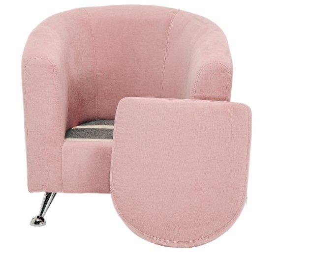 Мягкое кресло Брамс розовый в Петрозаводске - изображение 7