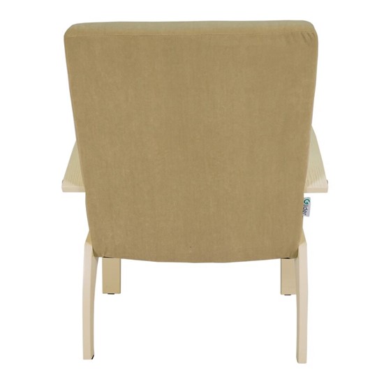 Кресло в гостиную  Денди шпон, ткань ультра санд, каркас дуб шампань шпон в Петрозаводске - изображение 6