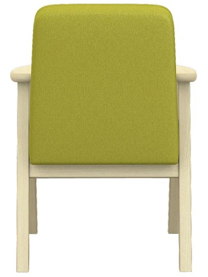Кресло Ретро ткань лайм, каркас лак в Петрозаводске - изображение 4