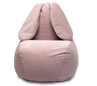 Кресло-мешок Зайка (длинные уши), розовый в Петрозаводске