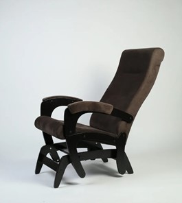 Кресло-качалка Версаль, ткань шоколад 36-Т-Ш в Петрозаводске