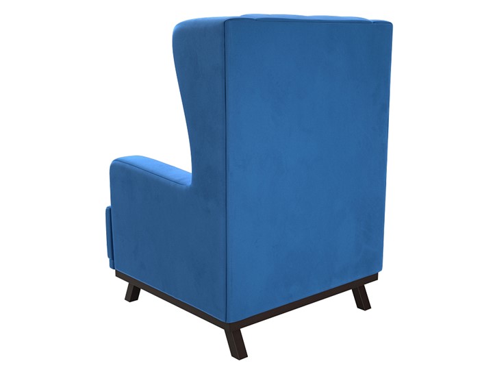 Мягкое кресло Джон Люкс, Голубой (Велюр) в Петрозаводске - изображение 5