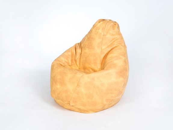 Кресло-мешок Груша среднее, жаккард, песок в Петрозаводске - изображение