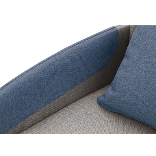 Кресло-кровать Polto серо-коричневый/джинс (рогожка) в Петрозаводске - изображение 11