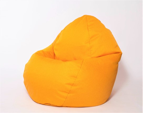 Кресло-мешок Макси, рогожка, 150х100, оранжевое в Петрозаводске - изображение