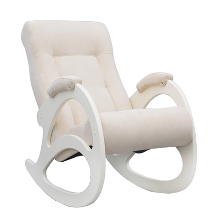 Кресло-качалка Модель 4 без лозы, Malta 01A-рогожка в Петрозаводске - изображение