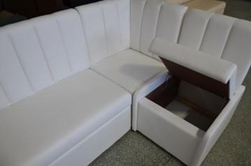 Кухонный диван КУ-20 с коробом в Петрозаводске - предосмотр 1