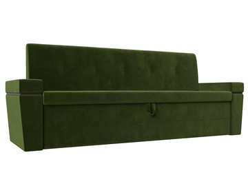 Раскладной кухонный диван Деметра, Зеленый (микровельвет) в Петрозаводске