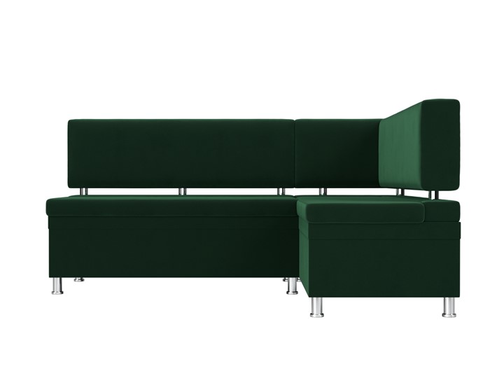 Кухонный диван Стайл угловой, Зеленый (велюр) в Петрозаводске - изображение 2