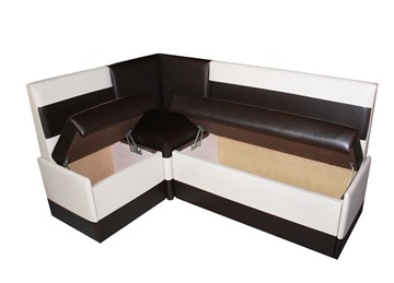 Угловой диван на кухню Модерн 6 мини с коробом в Петрозаводске - предосмотр 1