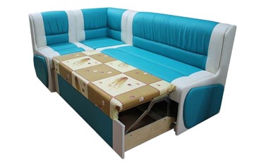 Кухонный угловой диван Квадро 4 со спальным местом в Петрозаводске - предосмотр 2