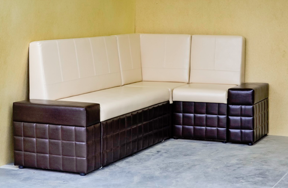 Кухонный диван Лофт 7 со спальным местом в Петрозаводске - изображение