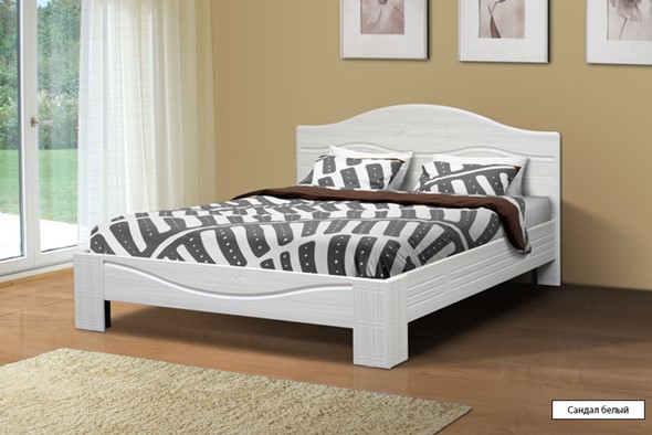 Спальная кровать Ева-10 2000х1400 в Петрозаводске - изображение