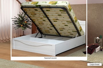 Кровать с подъемным механизмом Ева-10 2000х1800 в Петрозаводске - предосмотр 1
