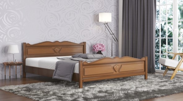 Кровать 2-х спальная Венеция 160*200 с основанием в Петрозаводске - изображение