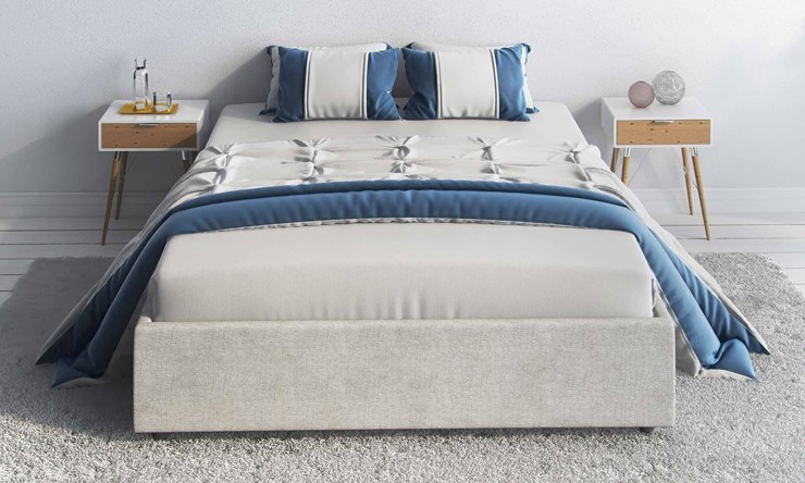 Спальная кровать Scandinavia 200х190 с основанием в Петрозаводске - изображение 1
