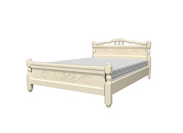 Спальная кровать Карина-6 (Слоновая кость) 90х200 в Петрозаводске