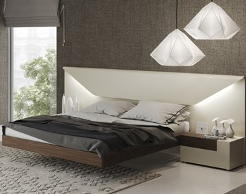 Кровать спальная Elena с подсветкой (180x200) в Петрозаводске - предосмотр