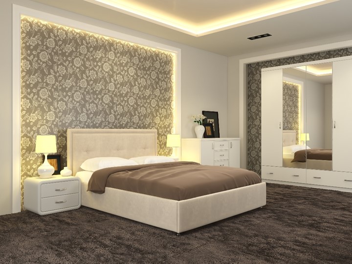 Двуспальная кровать Adele размер 160*200 с основанием в Петрозаводске - изображение 4