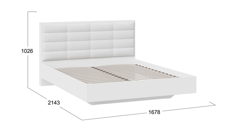 Кровать Агата тип 1 (Белый) в Петрозаводске - изображение 2