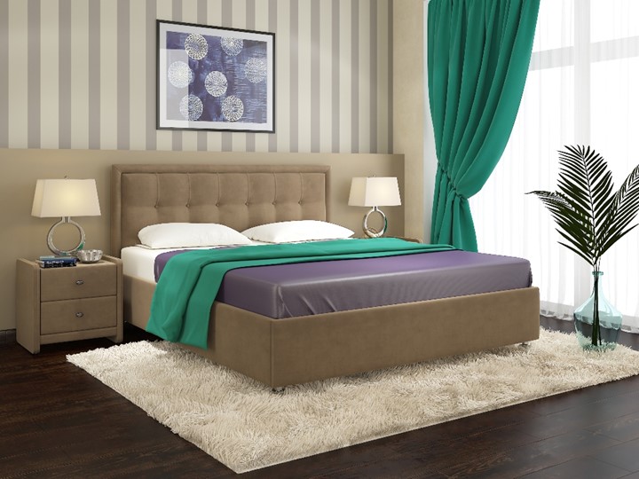Кровать 2-спальная Amelia размер 160*200 с основанием в Петрозаводске - изображение 5