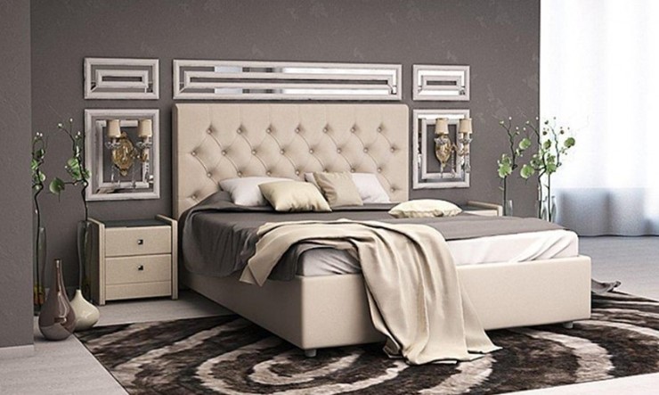 Кровать спальная Beatrice с ортопедической решеткой 180х190 в Петрозаводске - изображение 1