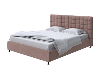 Кровать в спальню Corso-3 140x200, Велюр (Ultra Горячий шоколад) в Петрозаводске - предосмотр