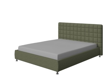 Кровать в спальню Corso-3 160х200, Искусственная шерсть (Лама Авокадо) в Петрозаводске - предосмотр