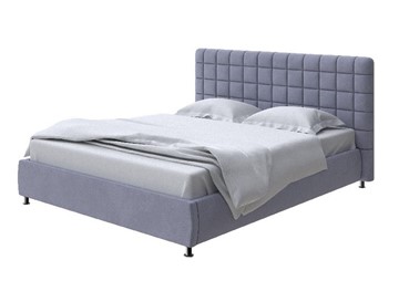 Двуспальная кровать Corso-3 200x200, Велюр (Casa Благородный серый) в Петрозаводске - предосмотр