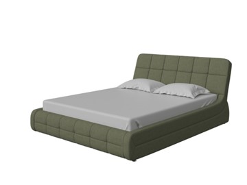 Кровать в спальню Corso-6 140x200, Искусственная шерсть (Лама Авокадо) в Петрозаводске - предосмотр