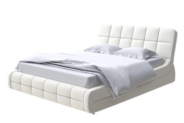 Двуспальная кровать Corso-6 160х200, Искусственная шерсть (Лама Лён) в Петрозаводске