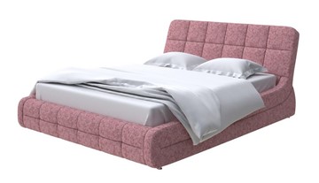 Кровать в спальню Corso-6 160х200, Рогожка (Levis 62 Розовый) в Петрозаводске