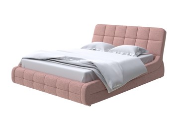 Кровать двуспальная Corso-6 160х200, Шенилл (Piano 10 Винтажный розовый) в Петрозаводске