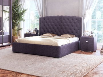 Кровать Dario Slim 160x200, Велюр (Лофти Слива) в Петрозаводске