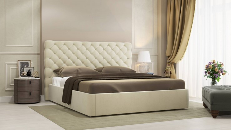 Кровать двуспальная Эстель размер 160*200 с основанием в Петрозаводске - изображение 6