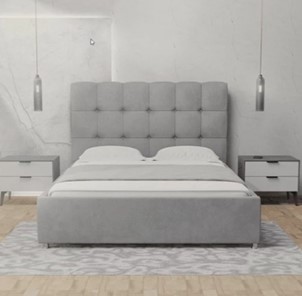 Двуспальная кровать Модерна 180х200 с подъемным механизмом и дном в Петрозаводске