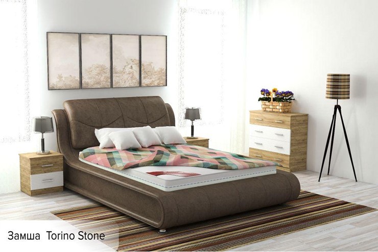 Кровать спальная Сицилия 180х200 (с основанием) в Петрозаводске - изображение 7