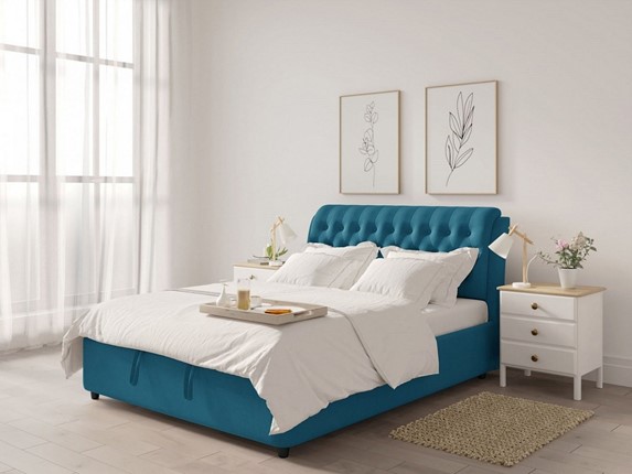 Спальная кровать Siena-2 1600х2000 с подъёмным механизмом в Петрозаводске - изображение