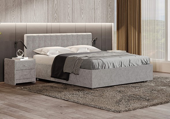 Кровать двуспальная Siena 200х200 с основанием в Петрозаводске - изображение