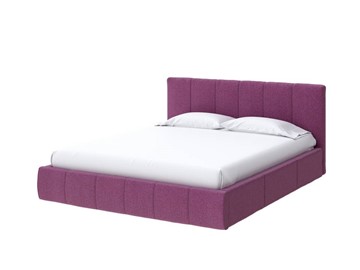 Кровать 2-спальная Varna Grand 160х200, Рогожка (Savana Berry (фиолетовый)) в Петрозаводске