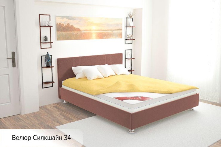 Кровать Вена 160х200 (с основанием) в Петрозаводске - изображение 1