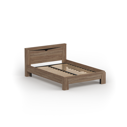 Кровать с основанием Соренто 1800, Дуб стирлинг в Петрозаводске - изображение 1