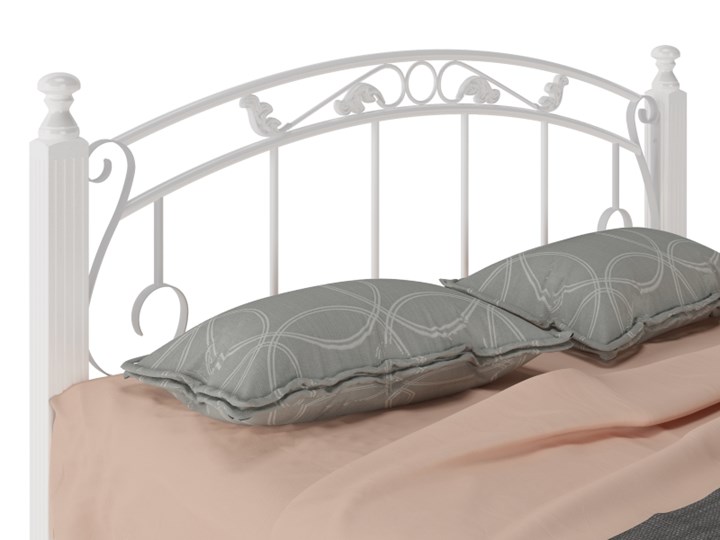 Кровать спальная Гарда 5, 160х200, белая в Петрозаводске - изображение 1