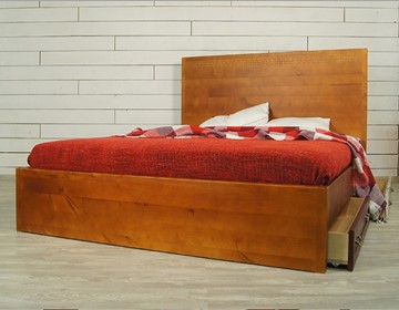 Кровать двуспальная Gouache Birch с ящиками (M10516ETG/4) в Петрозаводске - предосмотр 3